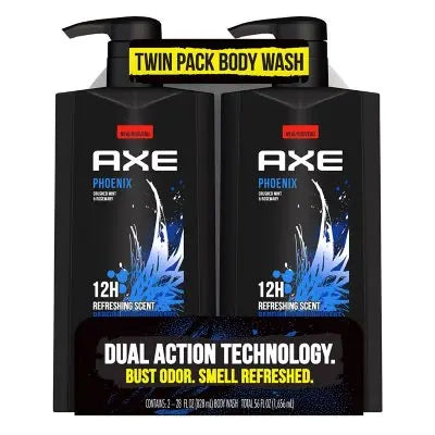 AXE Phoenix Body Wash for Men with Pump, 28 fl. oz., 2 pk.