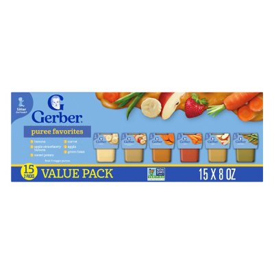 Gerber 2nd Foods Frucht- und Gemüsemix, 113 g, 30 Stück