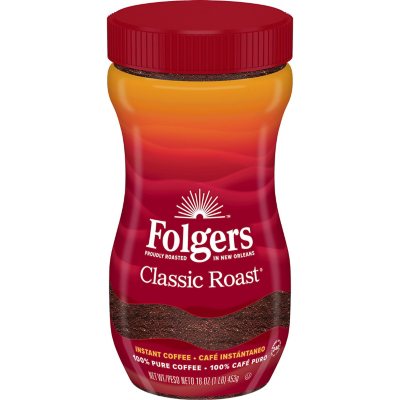 Folgers Classic Roast Instantkaffee-Kristalle, 453 g