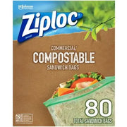 Ziploc Compostable Sandwich Bags, 80 ct.