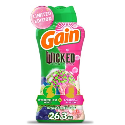 Gain "Wicked: For Good" Limited Edition, In-Wash Wäscheduft-Booster-Perlen, Wonderfullest Woods & Beautifical Blossom, 745 g
