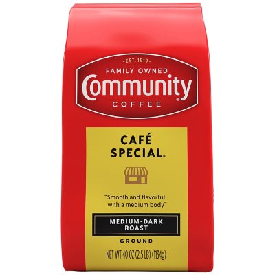 Community Coffee Ground Cafe Special, 40 oz.