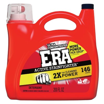 Era Active Stainfighter Flüssigwaschmittel, 146 Waschladungen, 200 fl. oz.