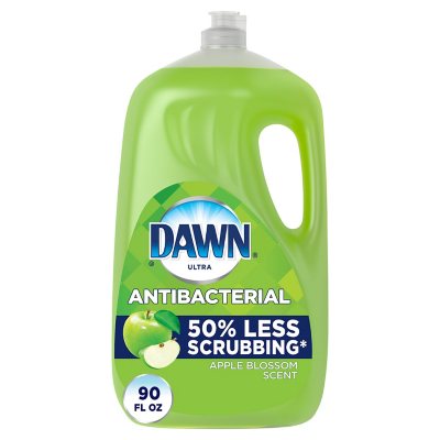 صابون اليدين المضاد للبكتيريا من Dawn Ultra، برائحة زهر التفاح، 90 أونصة سائلة.