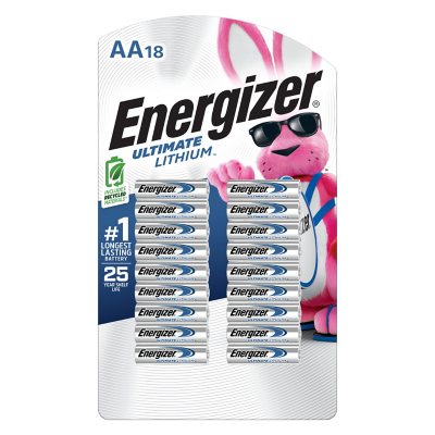 Energizer AA Ultimate Lithium Batterien, 18er-Pack