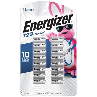 Energizer 123 Lithium 3V Fotobatterien, 16 Stück