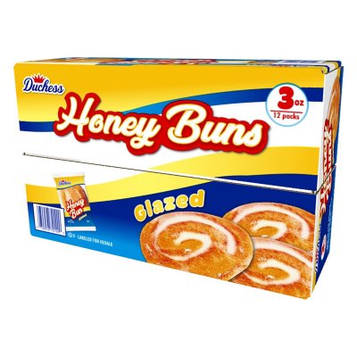 Duchess Honey Buns, 85 g, 12er-Pack