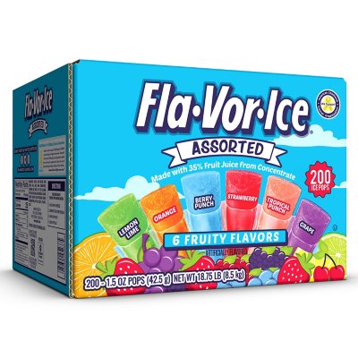 Fla-Vor-Ice Giant Pops, 1,5 oz., 200 Stück