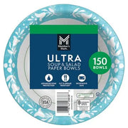 Member's Mark Ultra Soup/Salad Paper Bowls 20 oz., 150 ct.