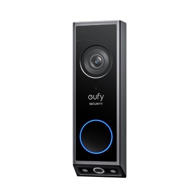 eufy E340 kabellose 2K Video-Türklingel mit Dual-Kameras und Farb-Nachtsicht