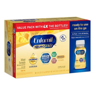 Enfamil Neuropro Säuglingsnahrung trinkfertig, 177 ml, 24 Stück