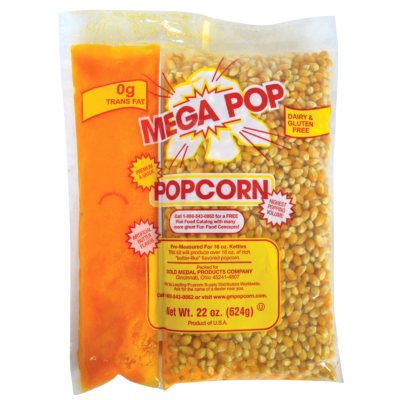 Gold Medal Mega Pop Popcorn-Kit, 624 g