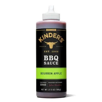 Kinder's Bourbon Apple Gold Label BBQ Sauce, 27.5 oz.