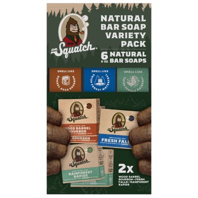 Dr. Squatch Naturseife, Probierpaket, 142 g, 6 Stück