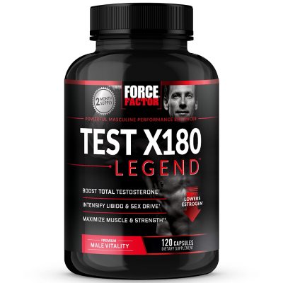 Force Factor Test X180 Legend Testosteron-Booster Kapseln 120 St.