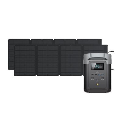 EcoFlow DELTA 2 950 mit 2 Stk. 110W Solarpanel