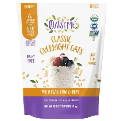 Oatsome Classic Overnight Oats, 2.5 lbs.
