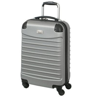 Geoffrey Beene Light Weight 2-Pc. Hardside Luggage Set Silver Gray