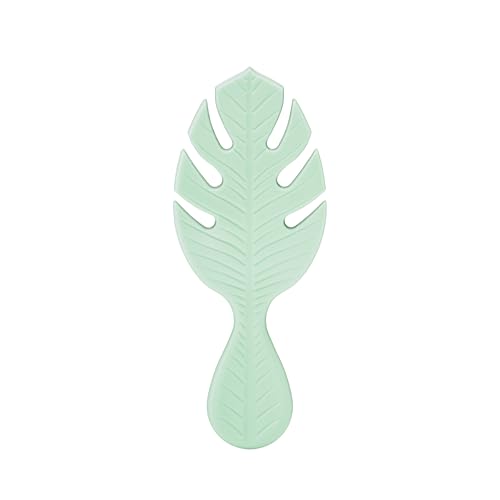Wet Brush Go Green Mini Detangler, Green - Detangling Travel Hair Brush - Ultra-Soft IntelliFlex Bristles Glide Through Tangles & Gently Loosens Knots While Minimizing Pain, Split Ends & Breakage