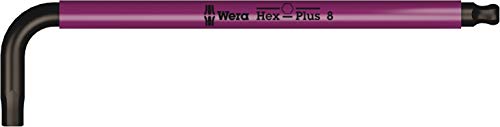 Wera Tools 05073593001 950 SPKL/9 SM N SB Long ARM HEX Key Set, One Size, Multi