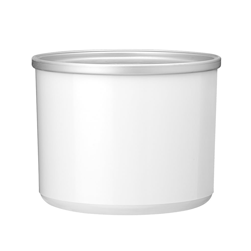 Cuisinart Ice Cream Maker Machine, 1.5 Quart Double Insulated Machine, Sorbet and Frozen Yogurt Maker, Ready in 20 Minutes, ICE-21P1, White