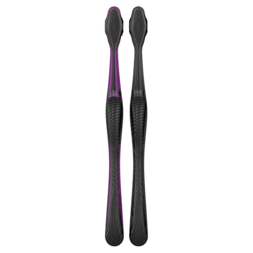 Oral-B Charcoal Toothbrushes, Medium 2ct