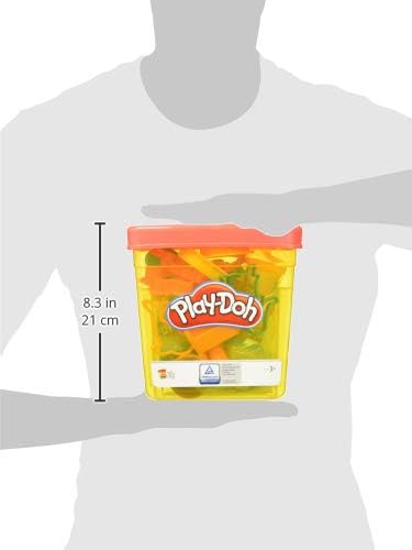 Play-Doh Fun Tub Set, 19 Accessories & Reusable Storage Container, Preschool Toys, Kids Arts & Crafts, Back to School Gifts, Ages 3+ (Amazon Exclusive)