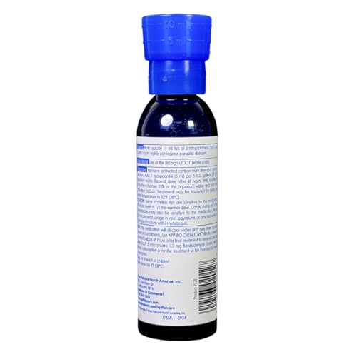 API LIQUID SUPER ICK CURE Fish remedy, Freshwater and Saltwater Fish Medication 4 fl oz(Pack of 1), White