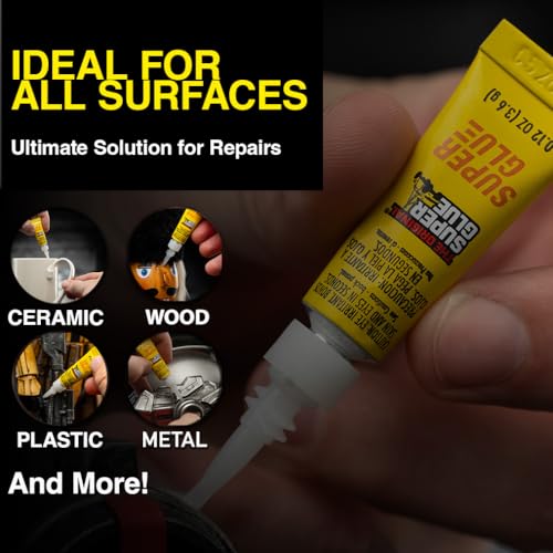 Super Glue 15187 , Clear- pack of 12