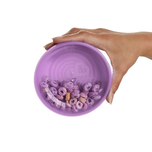 Munchkin® Love-a-Bowls™ 10 Piece Baby Feeding Set, Includes Bowls with Lids and Spoons, Multicolor