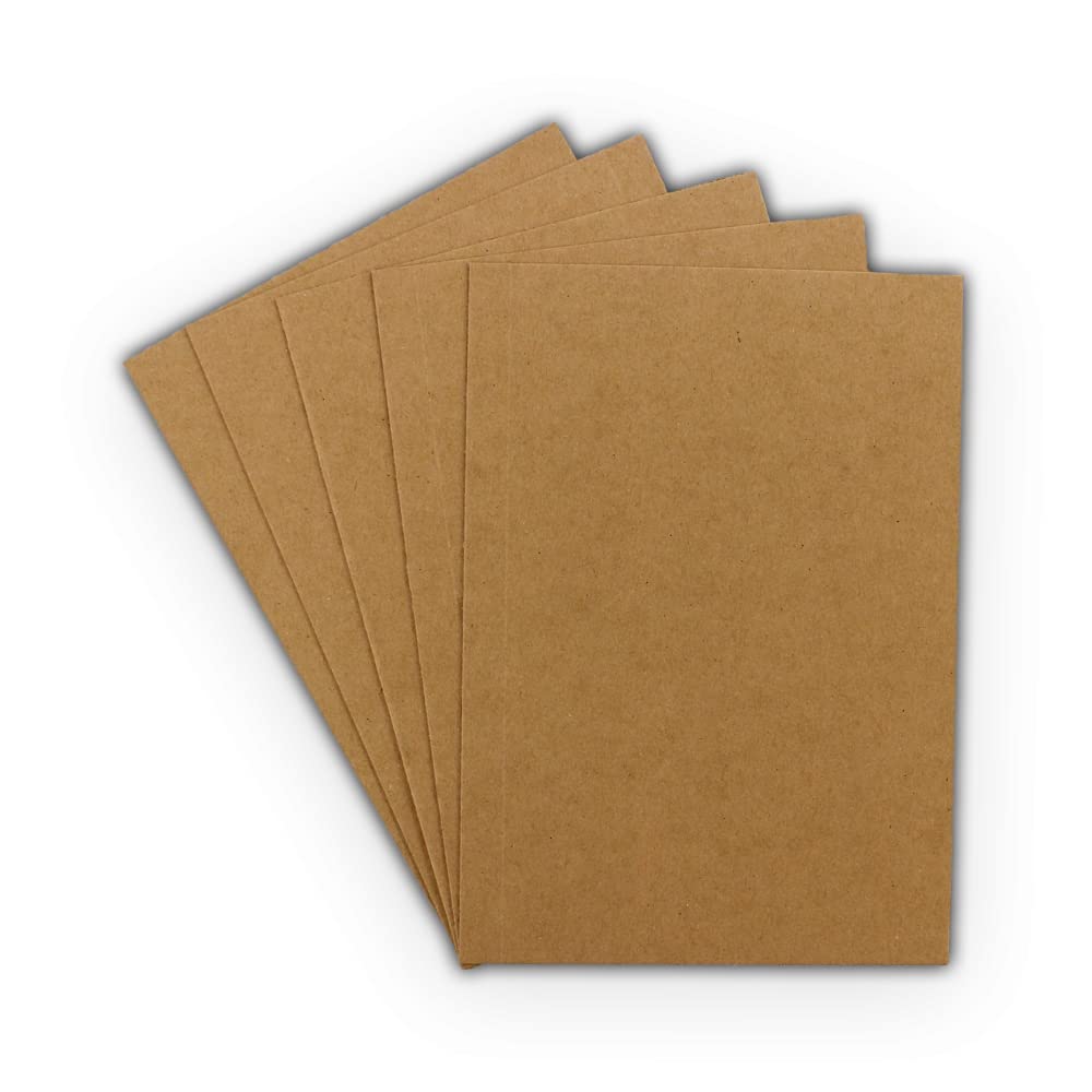 10 EcoSwift 21,6x27,9 cm Spanplatten Karton Bastel Scrapbook Material Scrapbooking Verpackungsbögen Versandpolster Einlagen 8 1/2 Zoll x 11 Zoll Chip Board