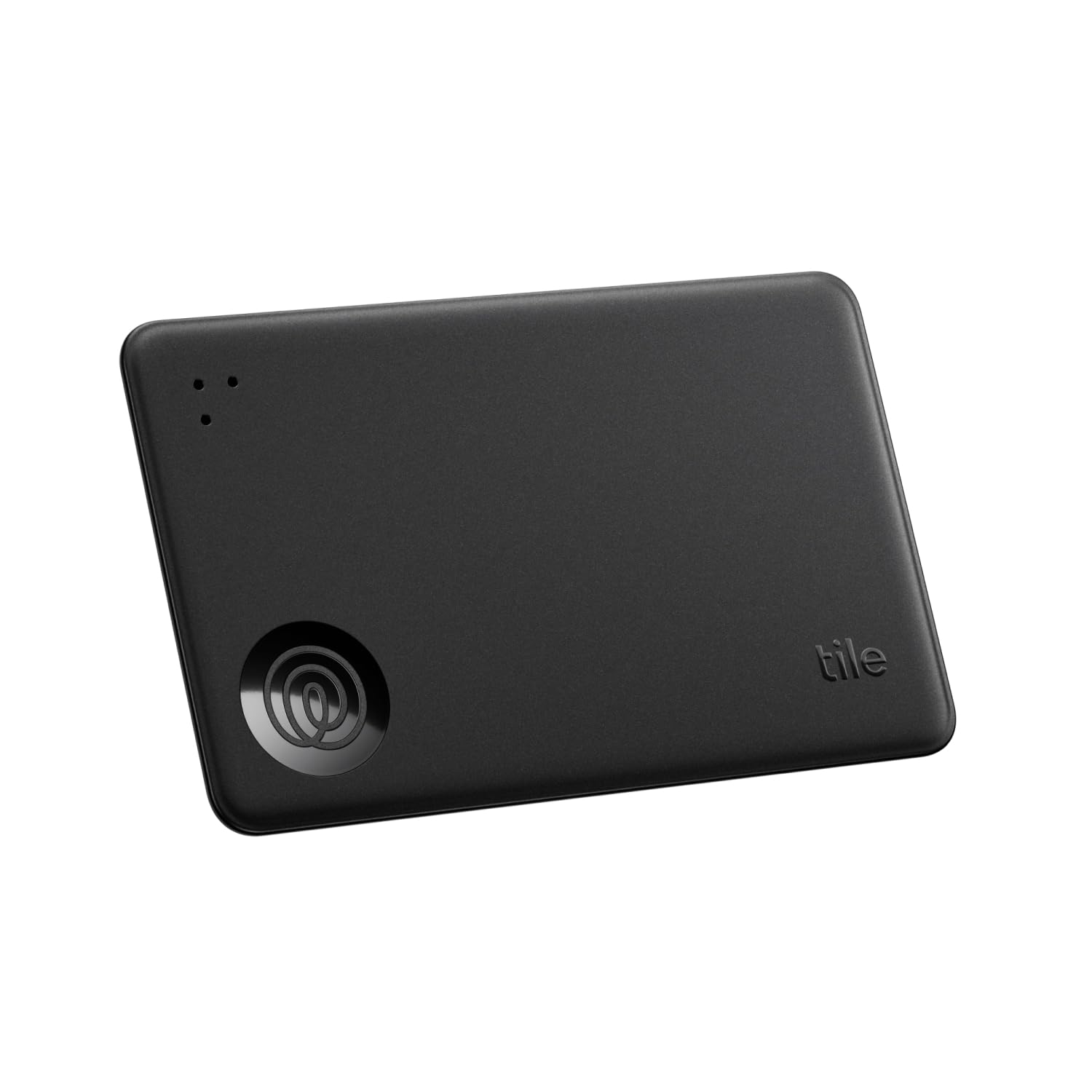 Tile by Life360 Slim - Wallet Finder, Bluetooth Tracker and Item Locator for Luggage Tags, Passports and More. Both iOS and Android Compatible. Phone Finder. 1-Pack (Black)