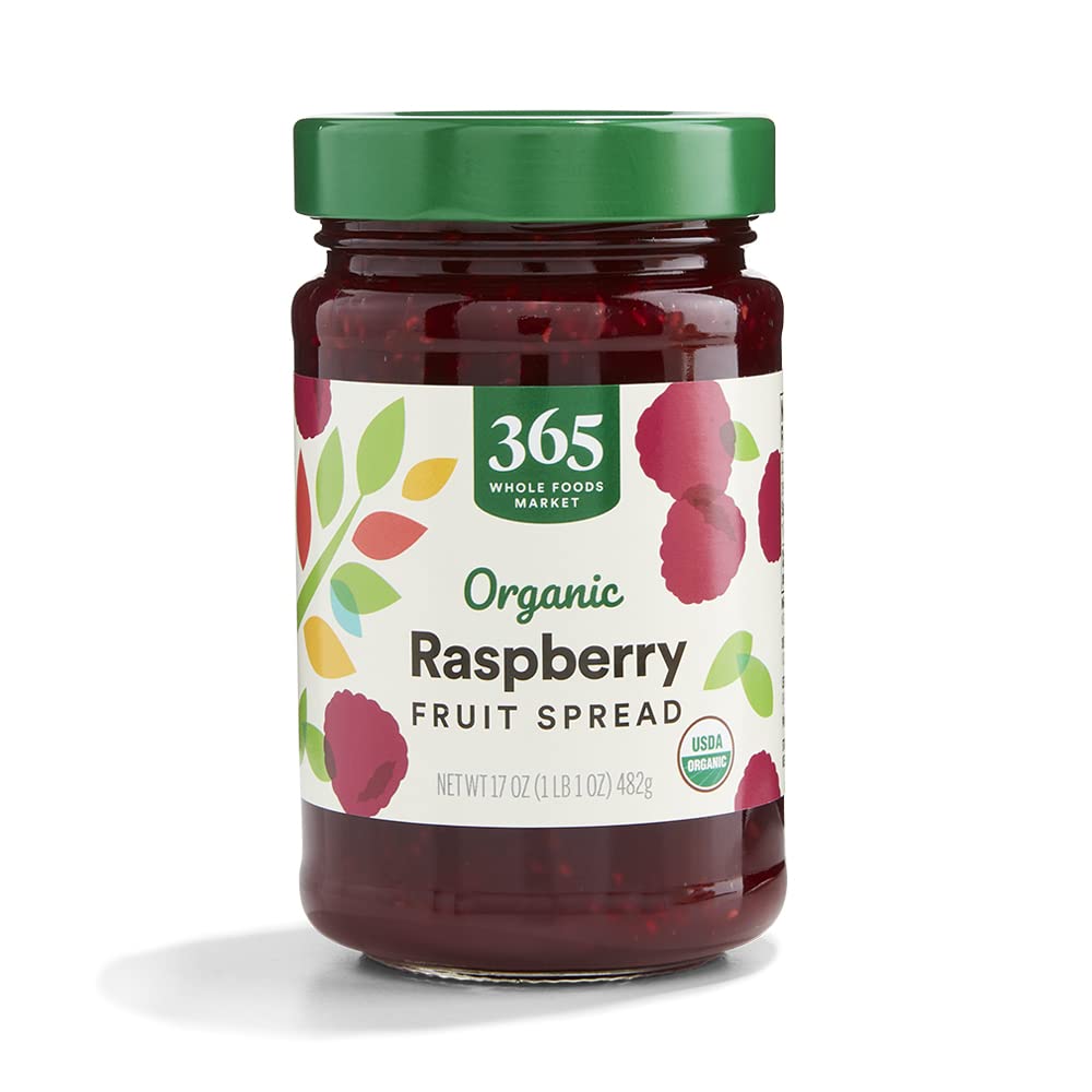 365 by Whole Foods Market, Bio Himbeer-Fruchtaufstrich, 482 g