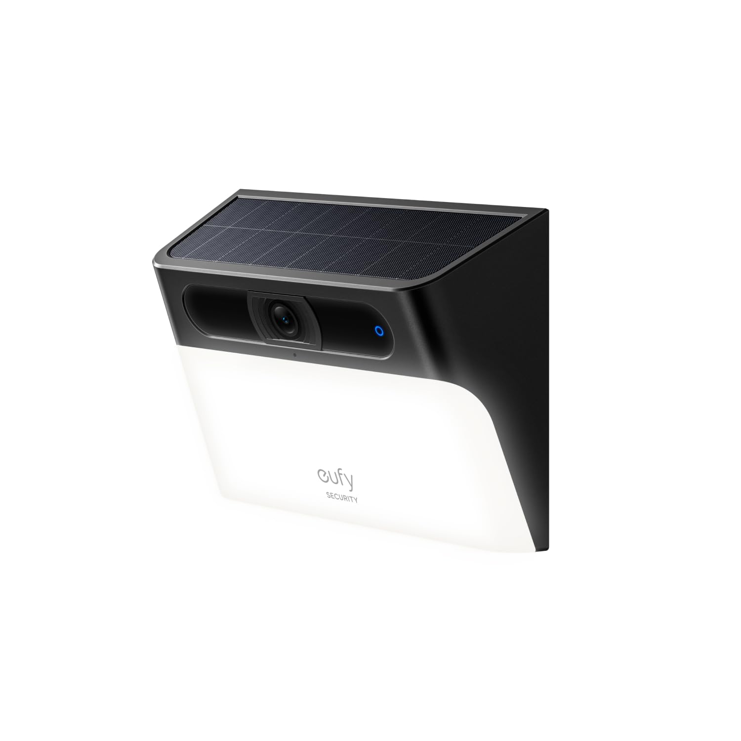 eufy Security Solar Wandleuchte Cam S120, kabellose Solar-Überwachungskamera für Außen, 2K Kamera, dauerhafte Stromversorgung, bewegungsaktiviertes Licht, KI-Erkennung, IP65 Wasserdicht, Spotlight, keine monatlichen Gebühren