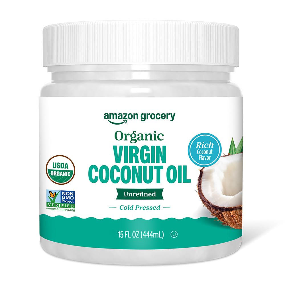 Grocery, Organic Virgin Coconut Oil, 15 Fl Oz (Previously Fresh, Packaging May Vary)