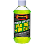 TSI Supercool A/C Comp Lube, UV Dye, 8 Oz, Flsh PNT 442 F, red/Yellow Tint (P46-8D)