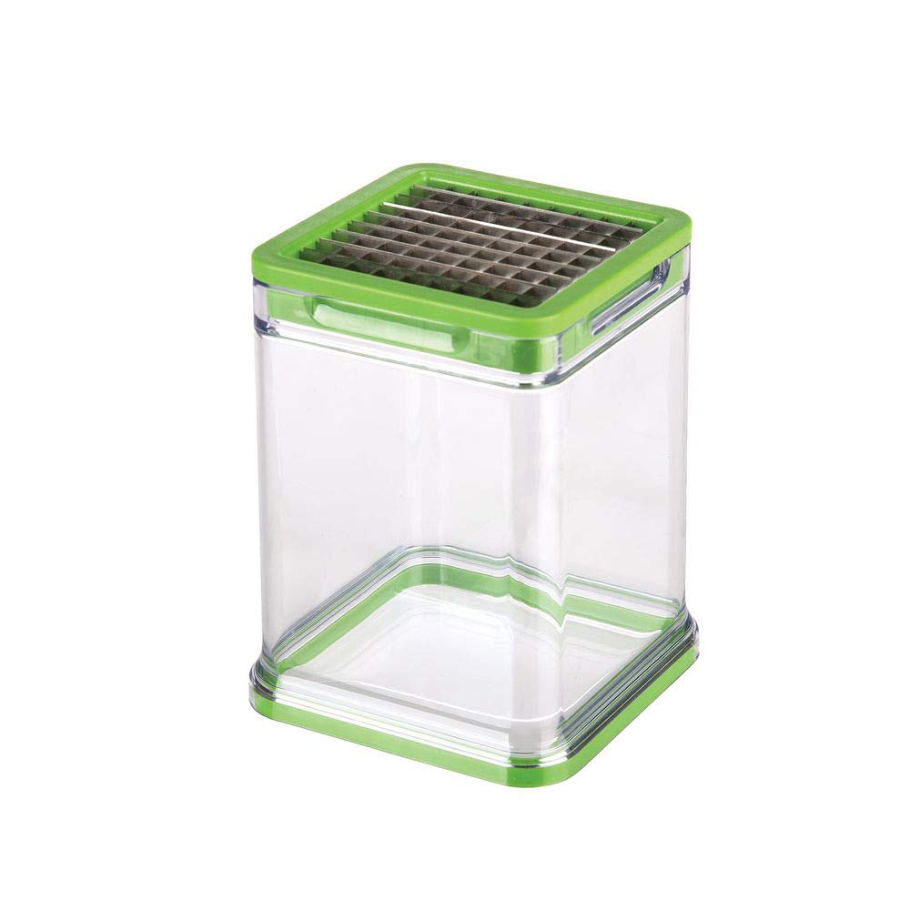 PrepWorks Tower Fry Cutter – Heavy-Duty Potato Cutter for Perfect Fries, Easy-to-Use, Stainless Steel Blades, BPA-Free