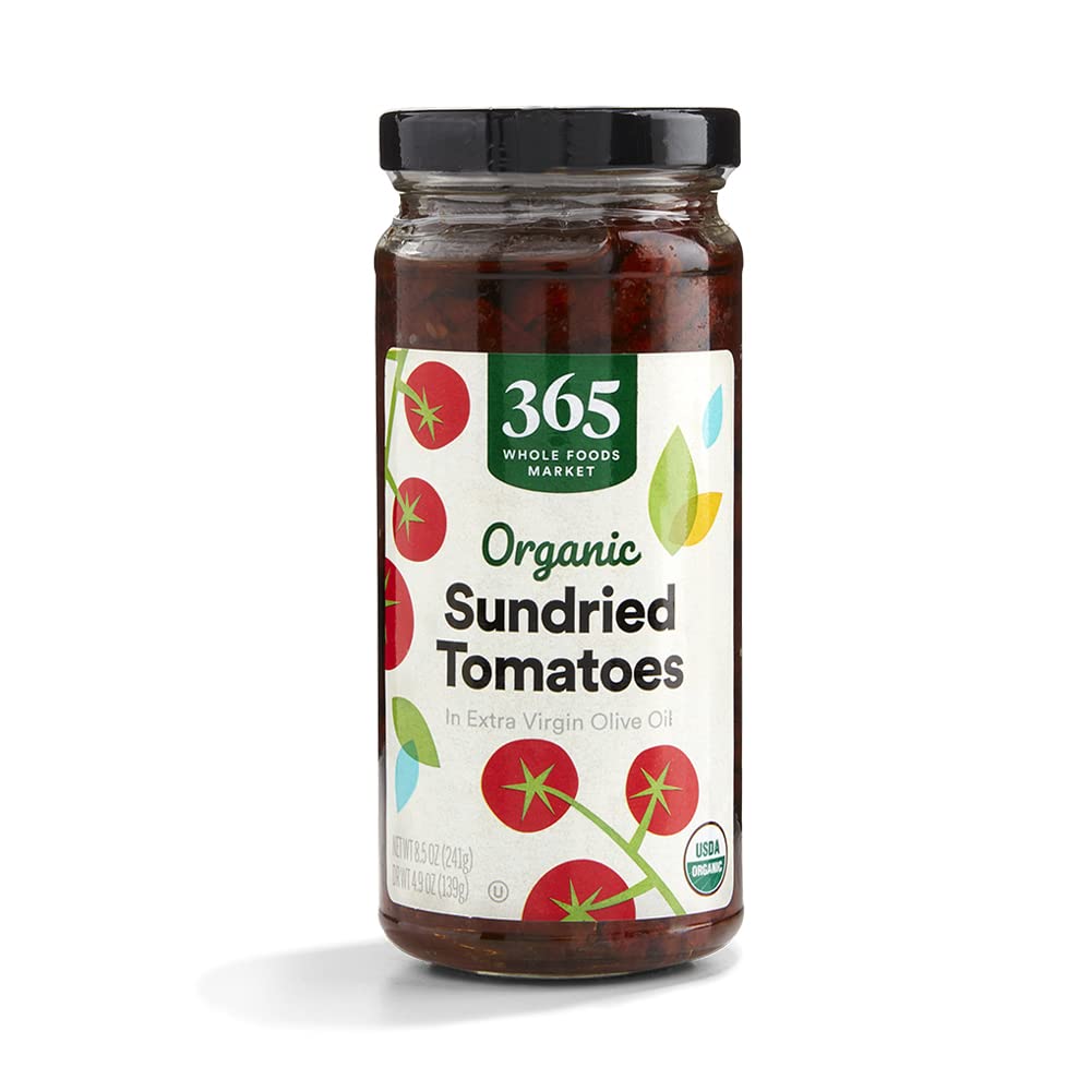365 by Whole Foods Market, Bio-getrocknete Tomaten in Olivenöl, 8,5 Unzen