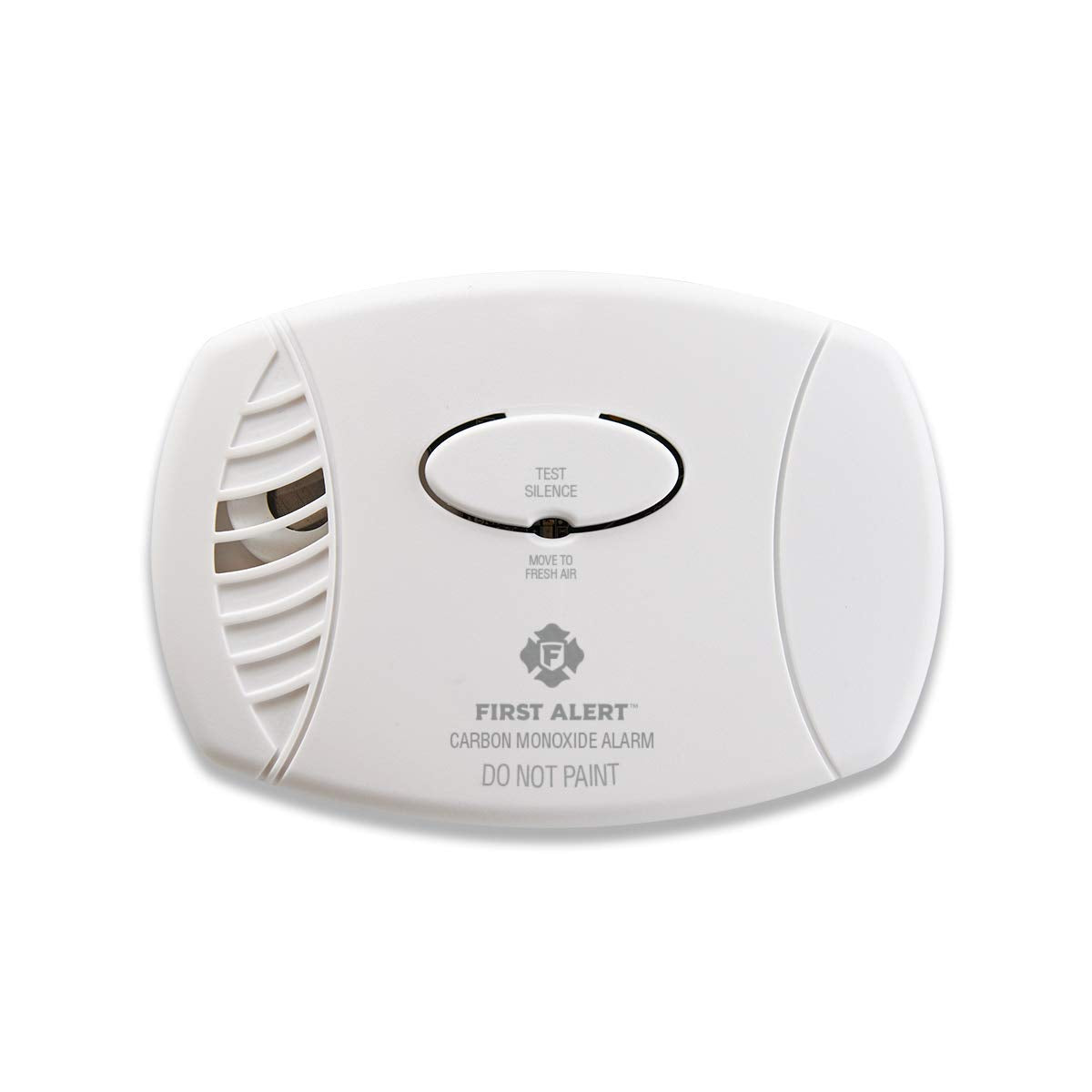 First Alert Kohlenmonoxidmelder, steckbarer Alarm mit Batterie-Backup, CO605, Weiß, 1er-Pack