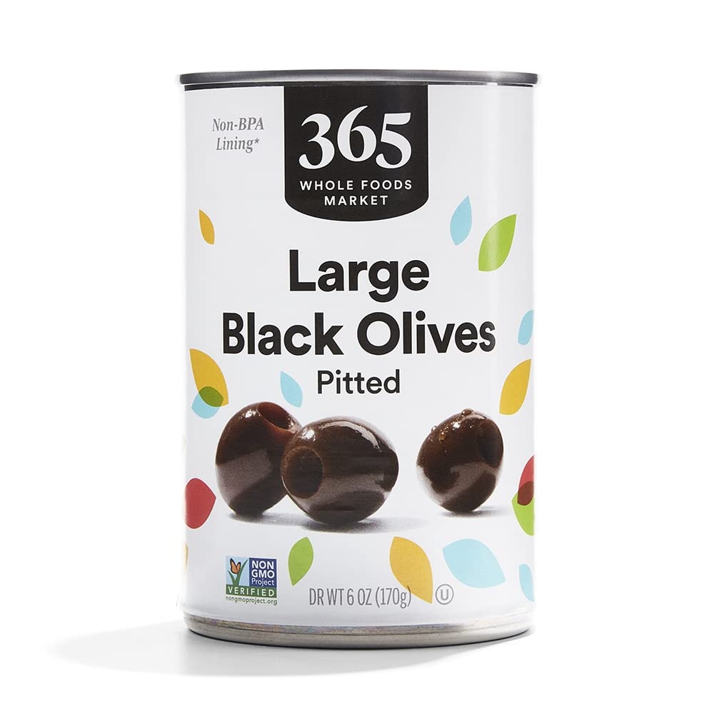 365 by Whole Foods Market, Große entsteinte Oliven, 170 g