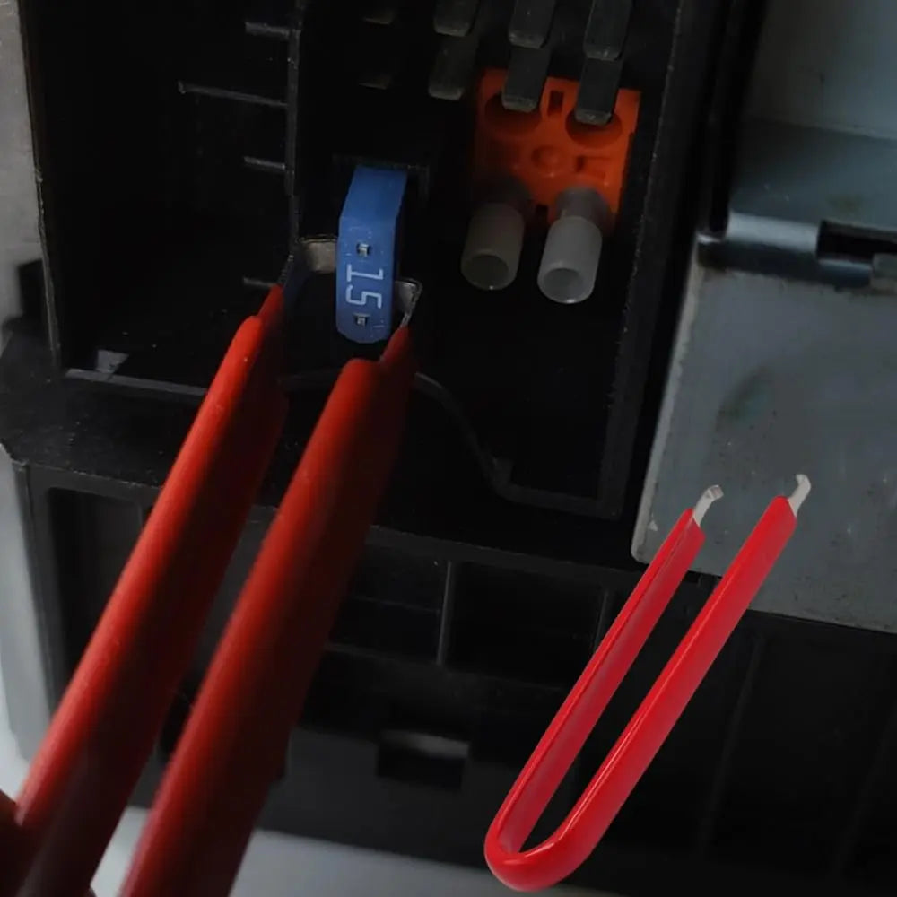 LZLINYJLONG Relay Puller Pliers Relay and Fuse Remover Tool, Automotive Relay FMM Fuses Puller Tool, Car Vehicle Battery Terminal Wiper Remover
