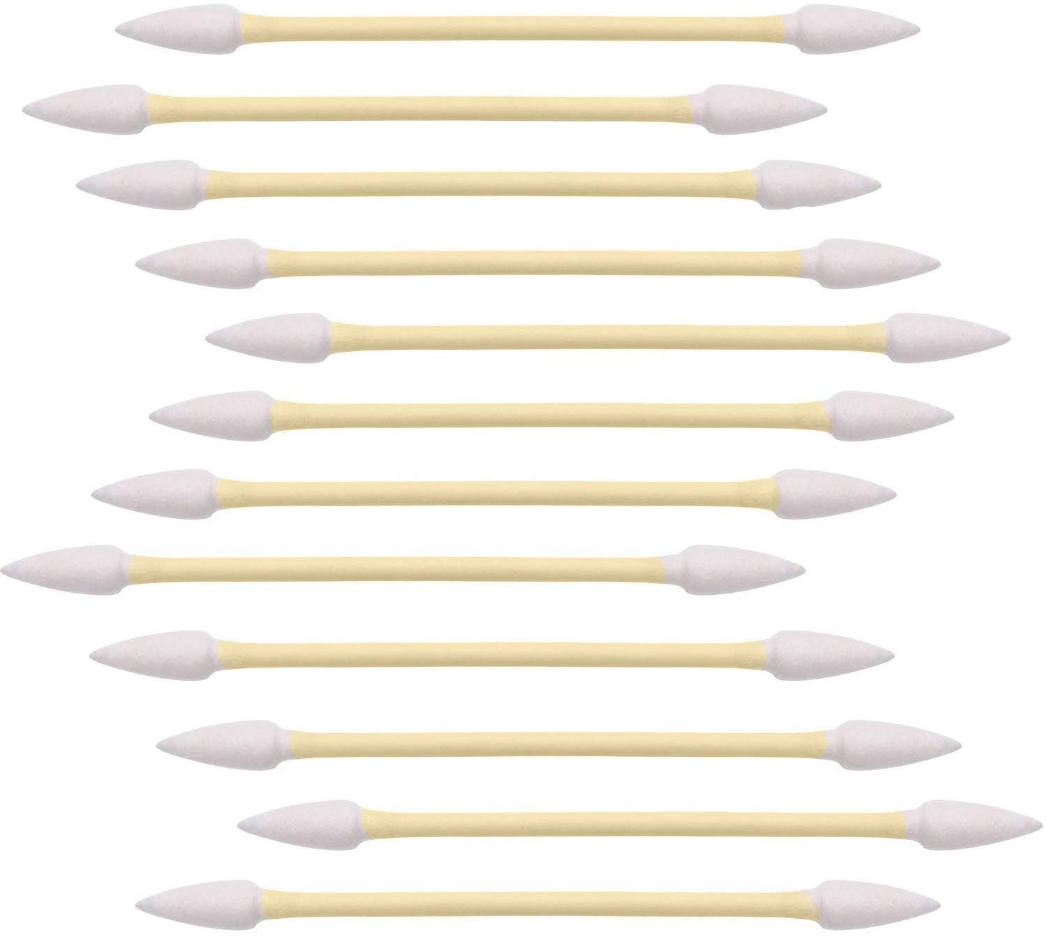 1200pcs Precision Tip Cotton Swabs for Makeup, Bamboo Sticks and Double Pointed