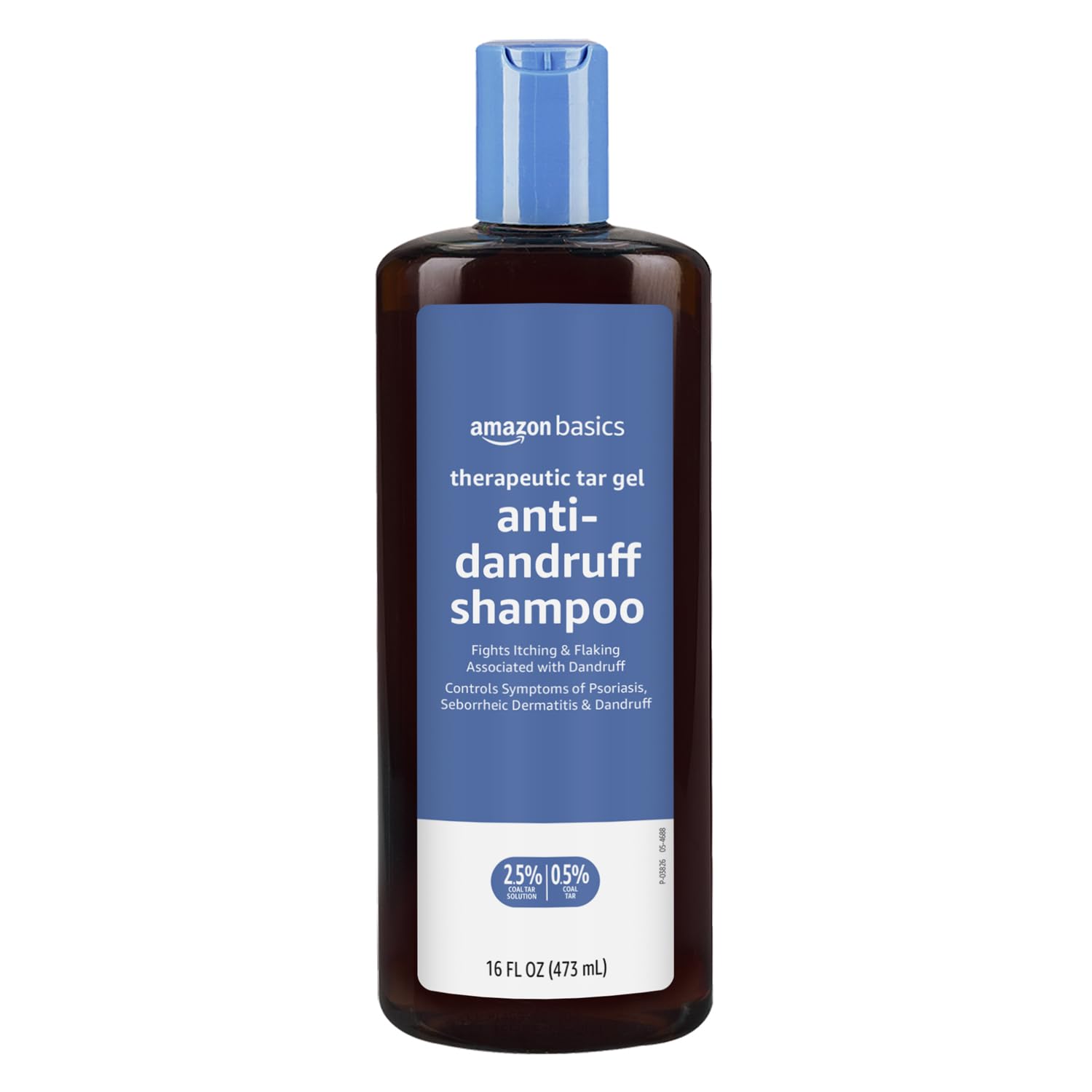 Basics Therapeutic Plus Coal Tar Anti-Dandruff Shampoo 0.5% Coal Tar, 16 Fl Oz, Pack of 1