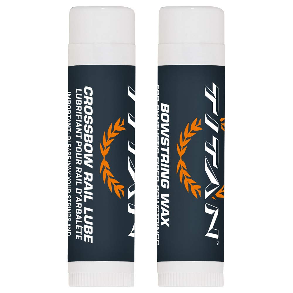 Allen Company Titan Crossbow String Wax for Synthetic Bowstrings and Rail Lube - Bow Hunting and Shooting Accessories - 2-Pack