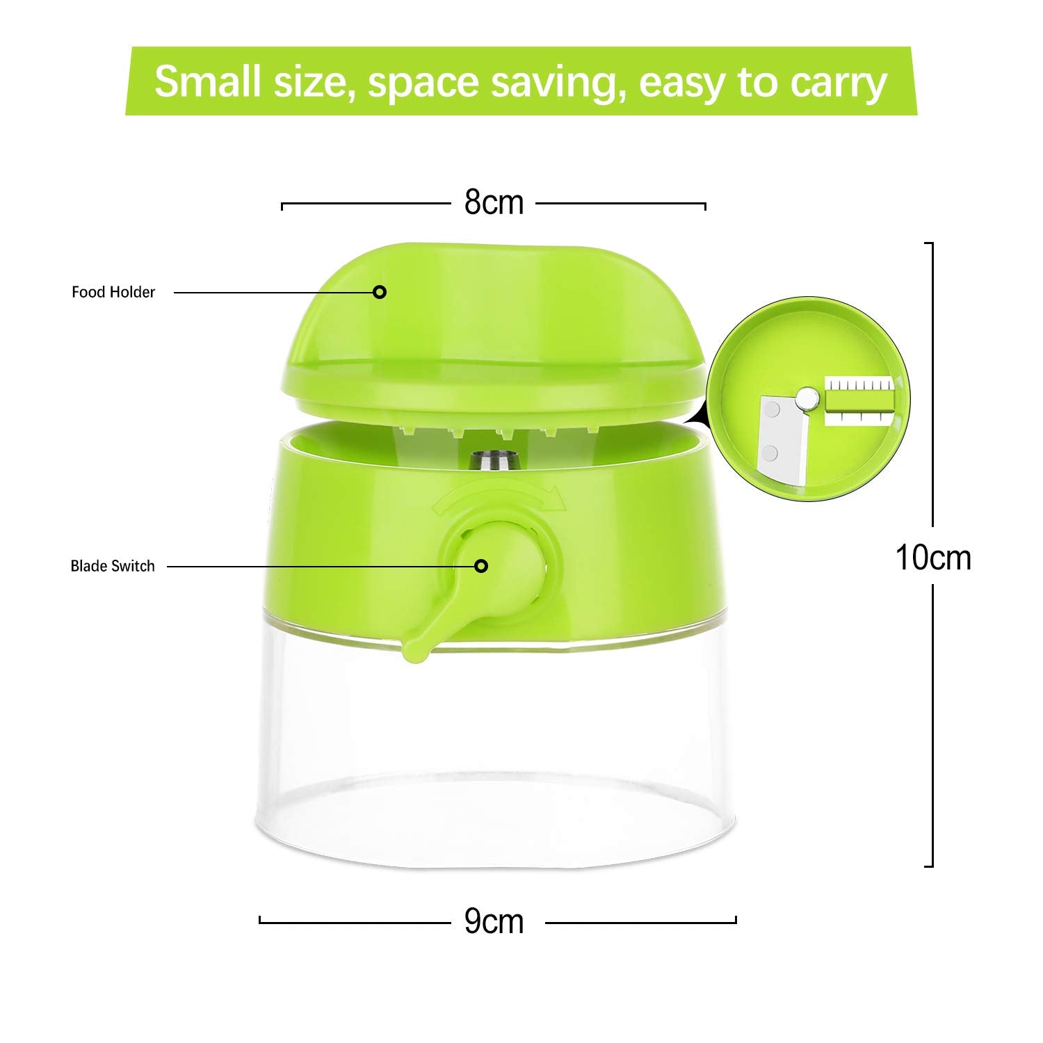 Spiralizer for Veggies, 4 in 1 Zoodles Zucchini Noodle Maker, Zucchini Spiralizer for Veggies Noodles