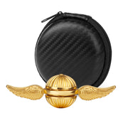 Umnodobn Gold Fidget Spinner Magic Orb Anxiety Toys Stress Relief Reducer Spin Fidgets Hand Bearing Tri Spinner Finger Spinners Toy Focus Fidgeting Restless Novelty Gift for Adults Kids