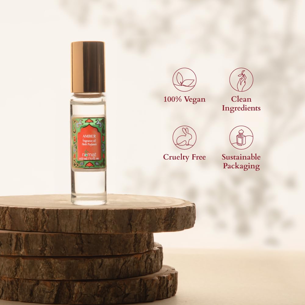 Nemat Amber Perfume Oil, 10 ML