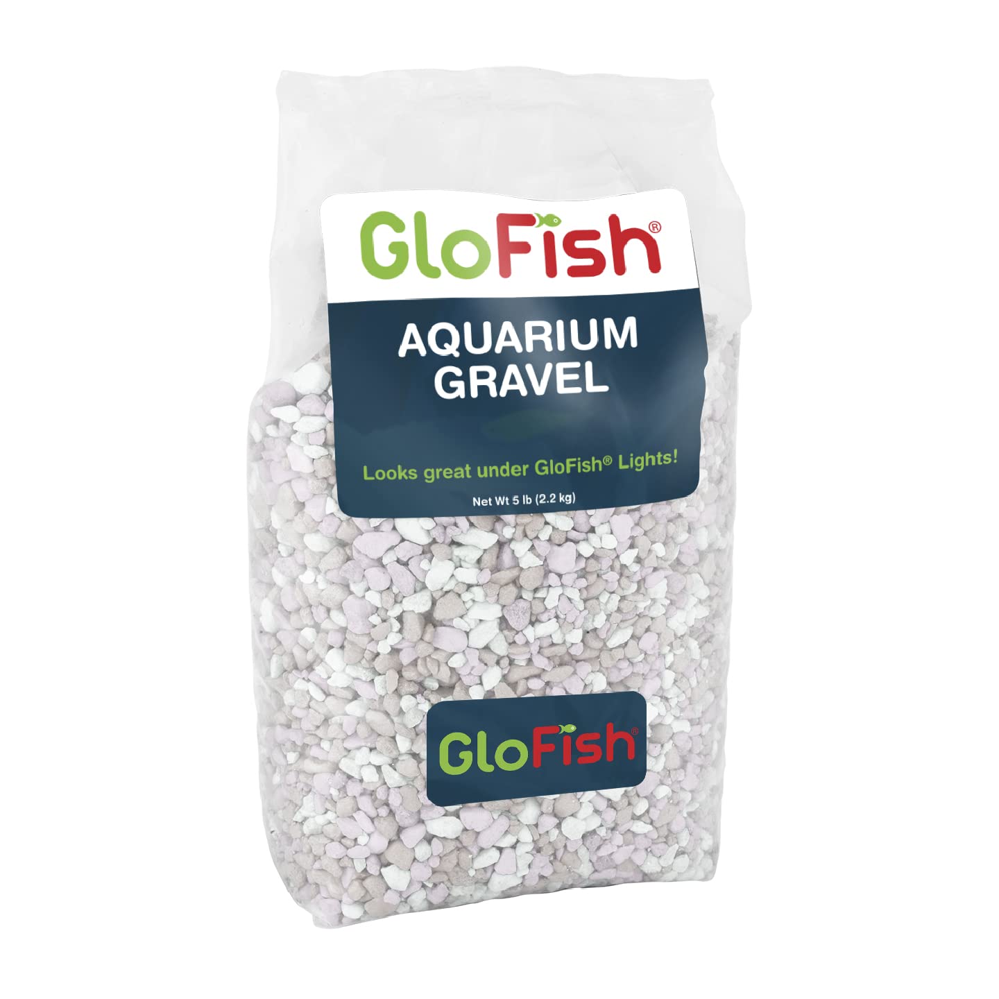 GloFish Aquarienkies 2,27 kg, Perlglanz, Ergänzt Aquarien und Dekoration (AQ-78484)