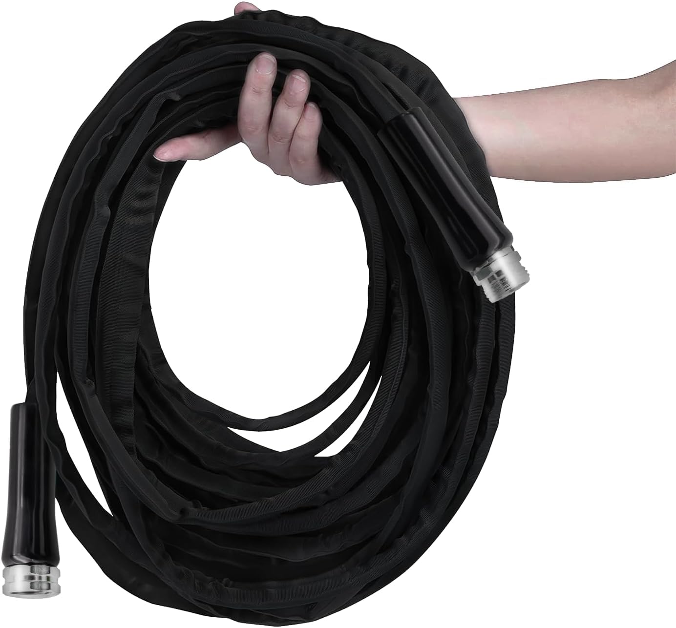 GUKOK Garden Hose, Lightweight, Ultra Flexible, Durable, Kink-Free Garden Hose, RV, Marine and Camper Hose (50 FT)