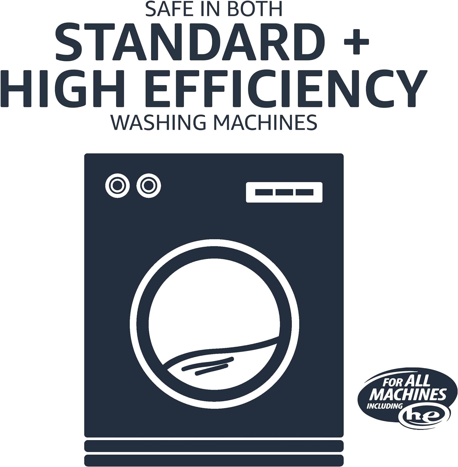 Amazon Basics Laundry Detergent Pacs, Hypoallergenic, Free & Clear, 120 Count (New Packaging)